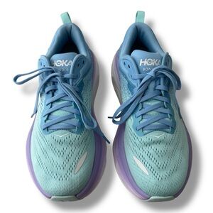 Hoka Bondi 8 Women’s Max Cushion Running Shoes Athletic Sneakers Size 8